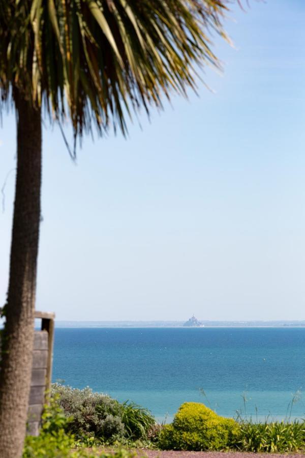 La Metairie-du-Vauhariot - Chambre Ou Lodge - Piscine Chauffée - Vue Mer et Mont Saint Michel et GR34 - Résidence Hôtelière Cancale Exterior foto