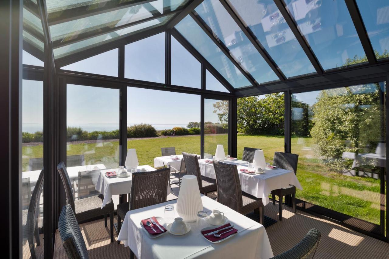 La Metairie-du-Vauhariot - Chambre Ou Lodge - Piscine Chauffée - Vue Mer et Mont Saint Michel et GR34 - Résidence Hôtelière Cancale Exterior foto