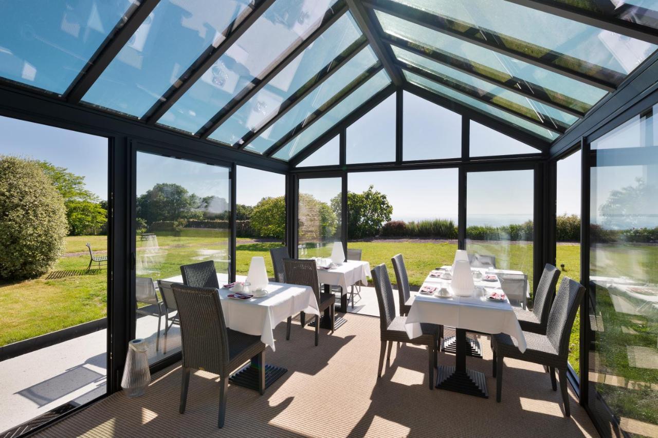 La Metairie-du-Vauhariot - Chambre Ou Lodge - Piscine Chauffée - Vue Mer et Mont Saint Michel et GR34 - Résidence Hôtelière Cancale Exterior foto